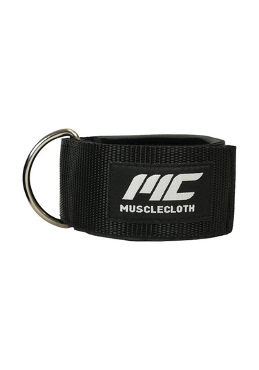 Musclecloth Padded Ankle Cuff Tekli Paket Siyah