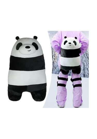 Homyl Snowboard Paten Açık Spor Için Kayak Panda-kalça-pedi Panda Kalça Pedi Çok Renkli