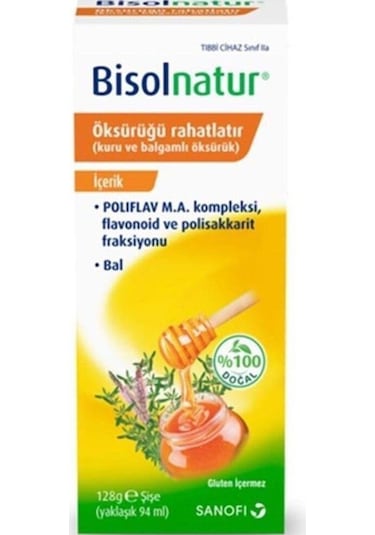 Sanofi Bisolnatur Bitkisel Şurub 128 G