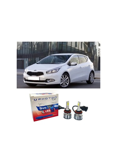Kia Ceed Led Xenon Uzun Far Ampulü H7 Duo Yeni Seri Beyaz 2011-2017