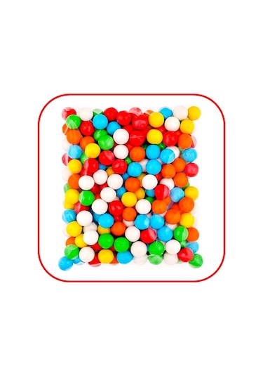 Saadet Misket Sakız / Otomat Sakızı 222 Adet