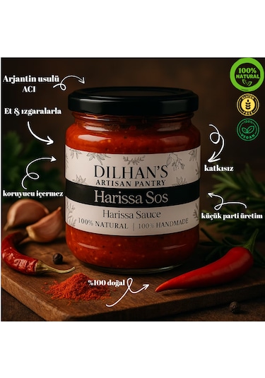 Dilhan's Artisan Pantry Harissa Sos Acı 300 ML