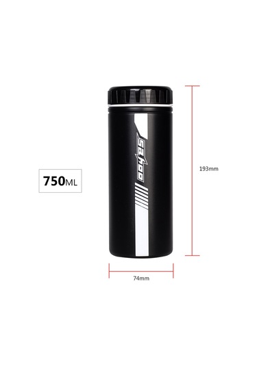 Kangvka Sahoo Bisiklet Su Geçirmez Alet Şişesi, 750ml Kapasiteli, Bisiklet Ekipmanları İçin Pratik Depolama Çözümü Diğer