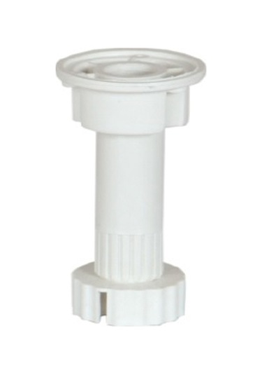 Plastik Baza Ayağı Beyaz 12-17 Cm 5 Adet