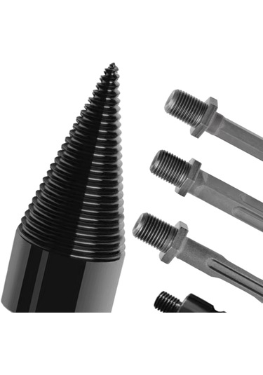 Homyl Aile Evleri Için Yakacak Odun Matkap Ucu Çelik Yarma 45mm