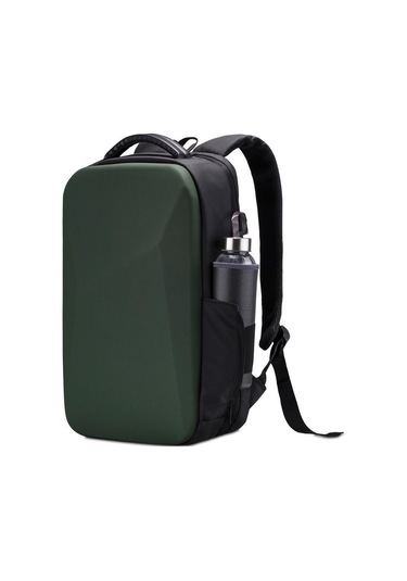 Classone Ga-0017 Gauntlet V1 Sert Kabuk Serisi 15.6 İnch Wtx Pro Su Geçirmez Kumaş Laptop Çantası -yeşil Yeşil