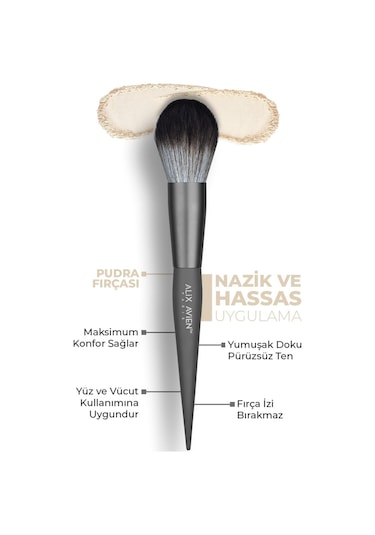 Alix Avien Pudra Fırçası Powder Brush