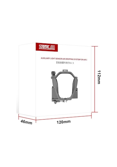 Djı Air 3 Startrc Air Dropping Sistemi Atıcı Parabolik Gri