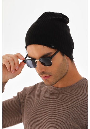 Dört Mevsim Penye Bere Siyah