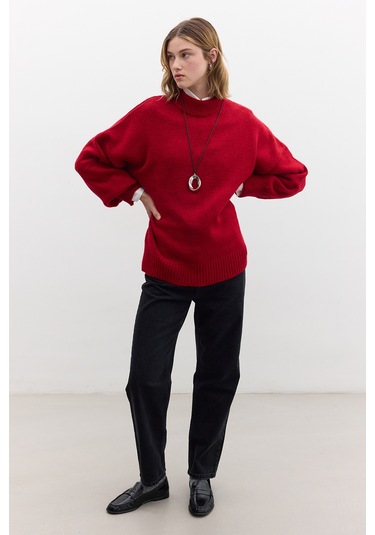 Ella Kazak Kırmızı M-3457-30 Kırmızı