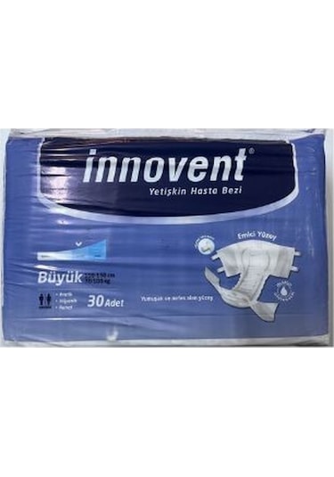 Innovent Bel Bantlı Hasta Alt Bezi L 30 Adet