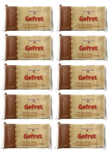 Abdurrahman Tatlıcı Gofret Kakaolu 10 x 200 G