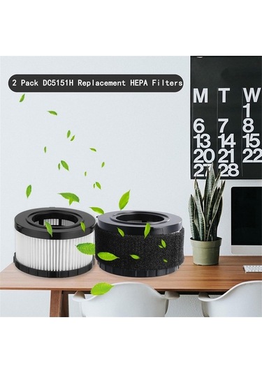 Moly Dc5151h Hepa Filtresi Dewalt Dc5151h Dc515 Dcv517 İle Uyumlu