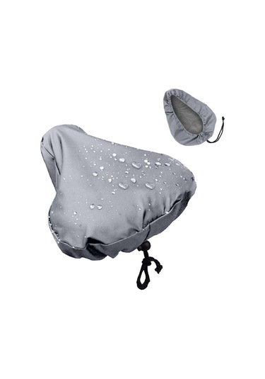 Dayanıklı Dış Mekan Toz Geçirmez Bisiklet Sele Kılıfı Yastık Kılıfı Bisiklet Sele Kılıfı Yağmura Dayanıklı Gri