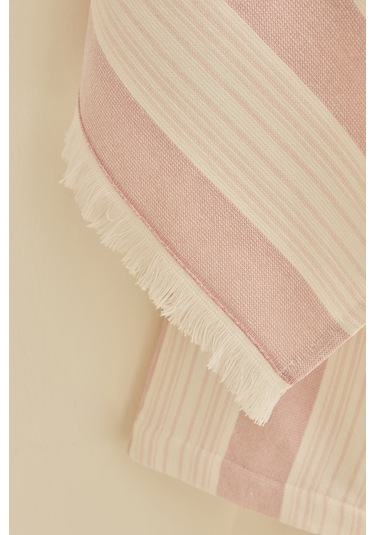 Kaşmir Home Helen Kimono Set Offwhite-rose L-xl Pembe