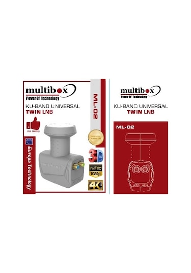 Multibox Twin Çiftli Hd Lnb