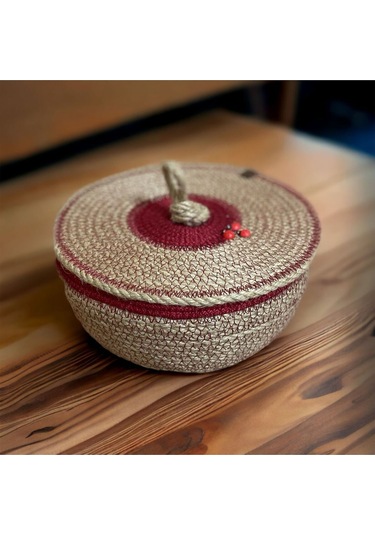 Hasır Sepet,jüt Sepet,%100 Doğal Hasır Sepet,çok Amaçlı Dekoratif Hasır Sepet, Karpuz Sepet