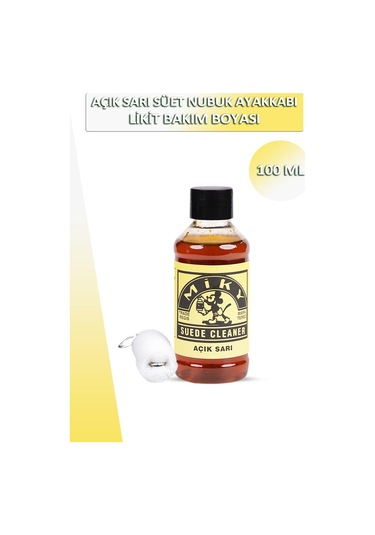 Bağcık + Miky Süet Nubuk Likit Ayakkabı Bakım Boyası 100 Ml Set 001
