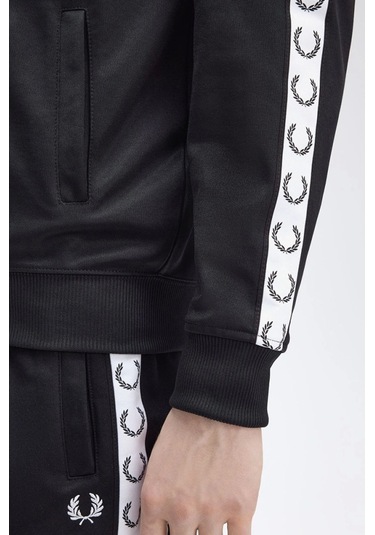 Fred Perry Erkek Siyah Logo Detaylı Ceket Çok Renkli