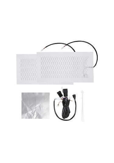 Suofeng 12v Karbon Fiber Koltuk Isıtıcı Yastık - 2 Sıcaklık Modlu, Motosiklet Ve Araçlar İçin