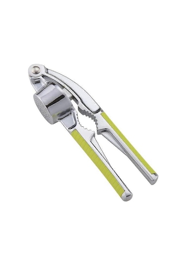 Sarımsak Presi Kırıcı Sıkacağı Pres Çinko Alaşımlı Zencefil Kırıcı Mutfak Aletleri Aletler Siyah