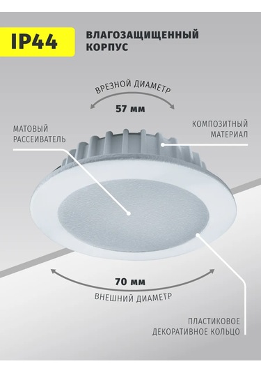 Navigator Gömme Led Işık 5 W 4000 K 429733430 Beyaz