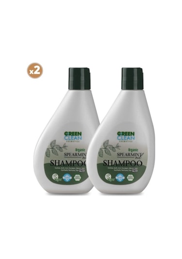 Green Clean Şampuan Seti 2li Nane 275ml