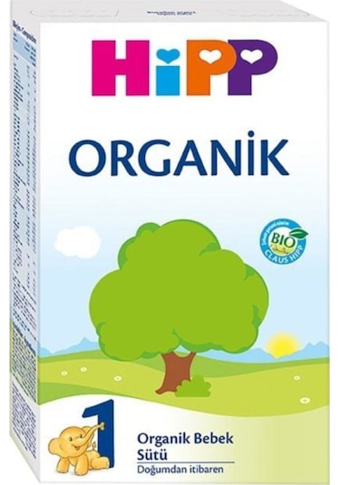 Hipp Organik 1 Bebek Devam Sütü  600 G