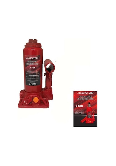 OSCAR Oto Kriko Şişe Tip Hidrolik 4 Ton