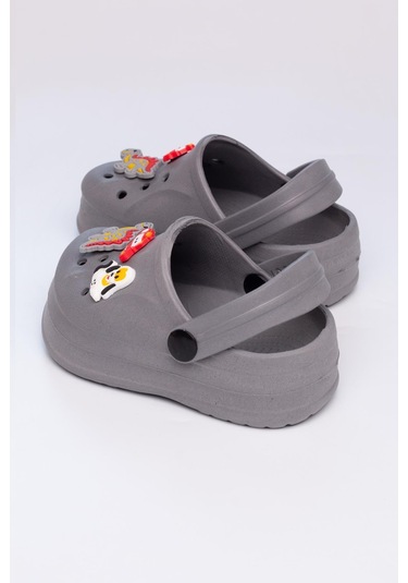 24-29 Numara Kaymaz Taban Terlik Gri Gri