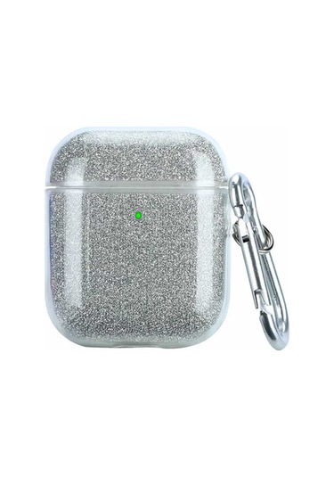 Ekılıf - Airpods 1.nesil Uyumlu - Kılıf Darbelere Karşı Dayanıklı Koruyucu Silikon Kılıf Airbag 17 - Gri