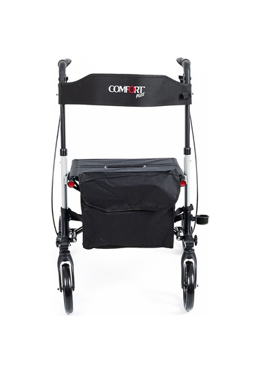 Comfort 9102 Lüx Rollatör Tekerlekli Walker Yürüteç Oturaklı Frenli Hasta Yürüteci