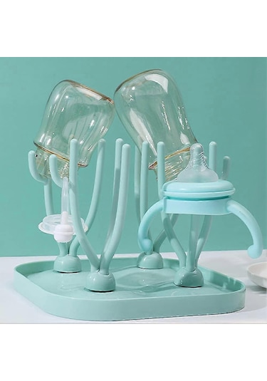 Ganzhoushop Şişe Damlama Tutucusu Şişe Kurutma Makinesi Şişe Kurutma Rafı Şişe Kurutma Makinesi Şişe Süzgeç Tutucuları Şişe Damlama Rafı Tasarımı Çok Renkli