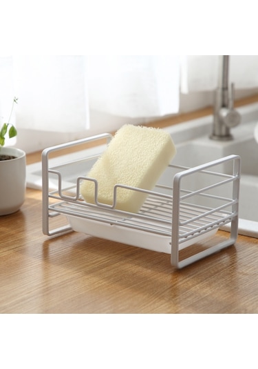 Mutfak Sabun Bulaşık Bezi Depolama Çelik Raf