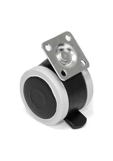 Smikov Kaçaklarından Yumuşak Lastikli 4 Adet Mobilya Tekerleği 96301743 Siyah