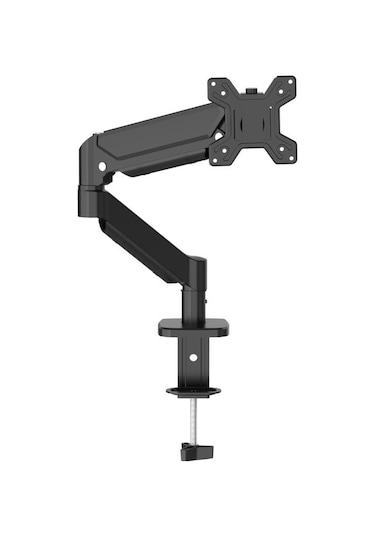 Sline M252 17-28inch Amortisörlü Hareketli Masa Üstü Tekli Monitör Standı