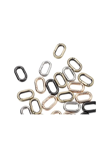 Suntek 5 Parça Bahar Oval Yüzükler 1 "oval Bronz