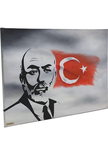 Mehmet Akif Ersoy Yağlı Boya Tablo-5914