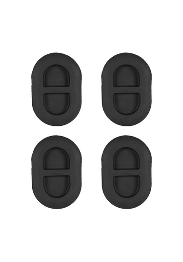 Vkemall Jeep Wrangler Jk Jl İçin 4 Adet Lastik Tüp Tıkanıklığı, Su Ve Kumu Engelleme, Zemin Temizliği Ve Kuruluğu Sağlama, Kolay Montaj Drenaj Sistemi