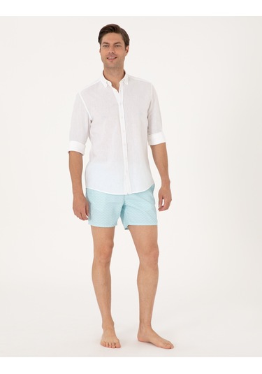 Pierre Cardin Erkek Nil Deniz Şortu 50307956-vr083 Nil