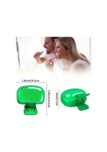 Fochsia Yeşil Hızlı Açılır Diş Fırçası Kılıfı Seyahat Ve Ev Kullanımı İçin Taşınabilir Hijyen Kutusu