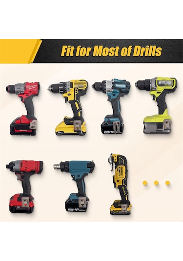 Matkap Tutucu Kemer Klipsi, Akülü Matkap Sürücüsü İçin Kanca