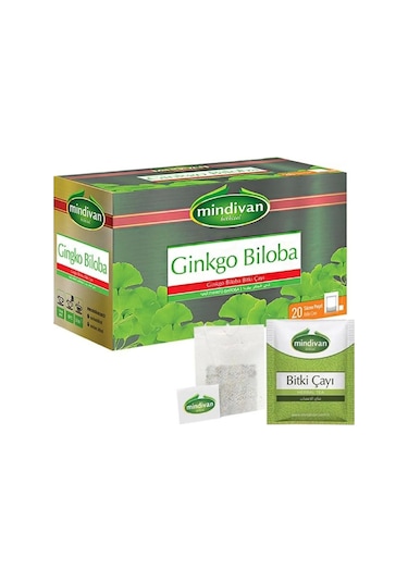 Mindivan Ginko Biloba Çayı 20 'li Süzen Poşet 1adet