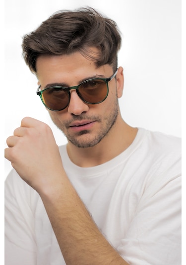 Lunox LNX010 Caprina Yeşil Polarize Unisex Güneş Gözlüğü