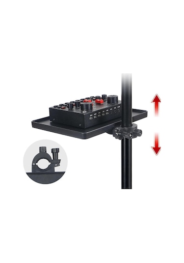 Homyl Mikrofon Standı Tepsi Tutucu Ses Telefon-tutucusu-olmadan