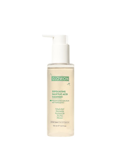 Glowon Exfoliatıng Salicylic Acid Cleanser Yüz Temizleme Jeli 150 ML