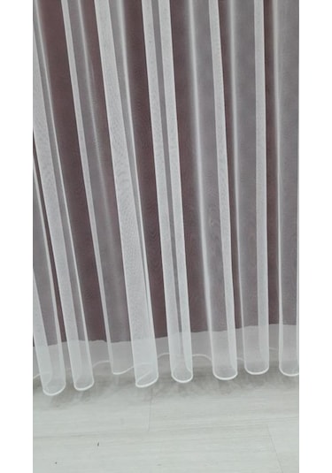 Düz Sade Tül Perde Kurşunlu Trend Zemin Uygun Fiyat Garantisi. (389589806)