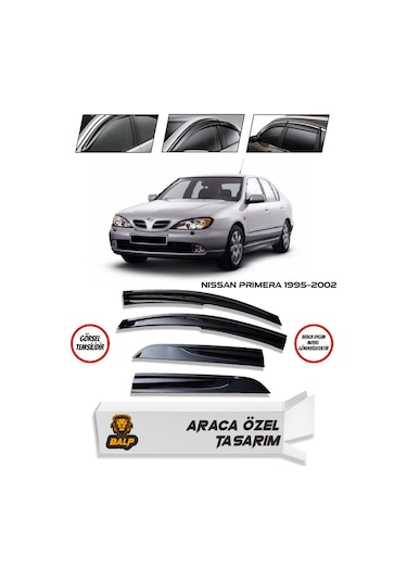 Nissan Primera Cam Rüzgarlığı 4lü 1995-2002 Arası