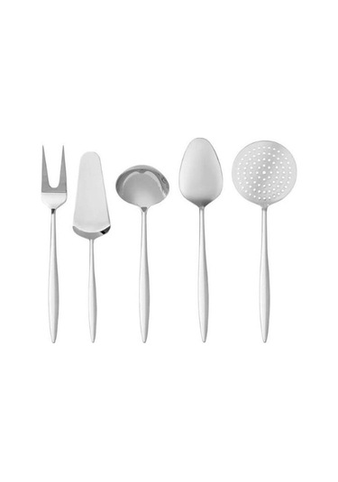 Hisar Mercury 5 Parça Servis Seti - Gri