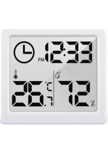 Beyaz Yükseltme Xiaomi Youpin Dijital Lcd Kapalı Termometre Higrometre Ölçer